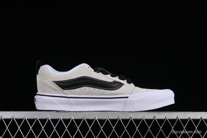 Vans Classics Knu Skool Retro Sneakers with Thick Tongue and Oversized Toe - VN0009QC02Y