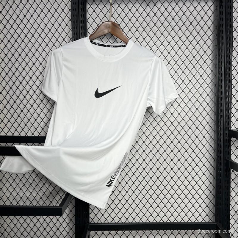 2024 NIKE White T-Shirts