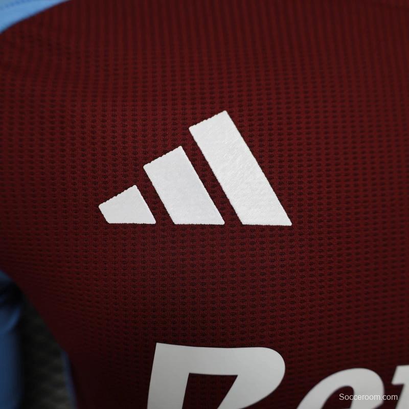 Player Version 24/25 Aston Villa Home Jersey