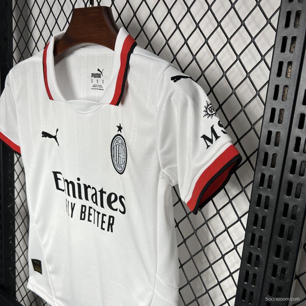 24/25 Kids AC Milan Away Jersey