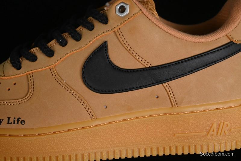 Nike Air Force 1 '07 Low Wheat Low-Top Sneakers - FZ7372-200