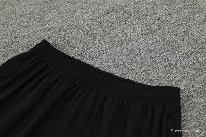 24/25 AC Milan Black Short Sleeve Jersey+Shorts