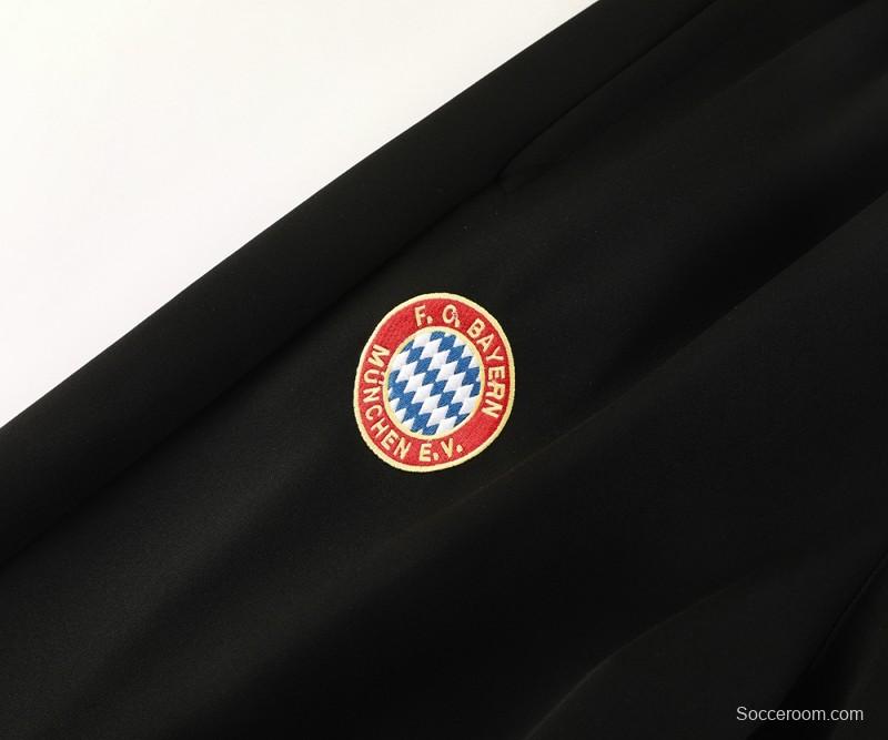 24/25 Bayern Munich Red Full Zipper Jacket +Long Pants