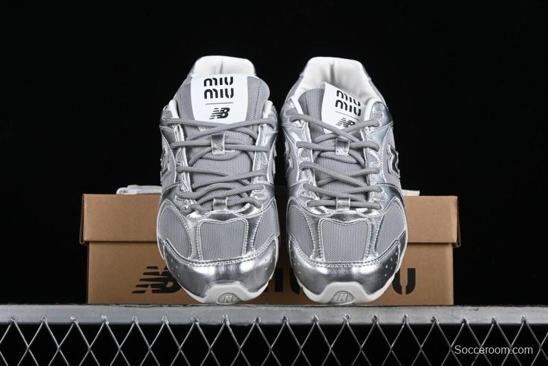 MiuMiu x New Balance 530 Low-Top Classic Retro Casual Running Shoes - 530
