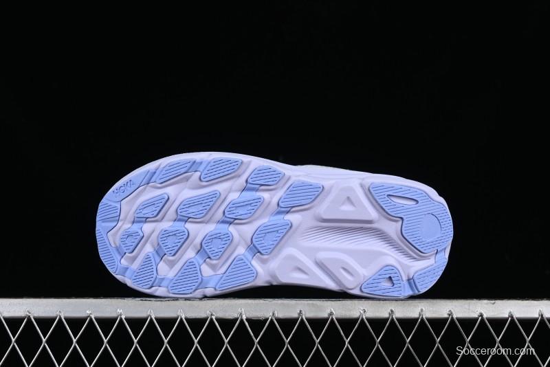 HOKA ONE ONE Clifton 9 Lightweight Knit Mesh Running Shoes with Enhanced Cushioning - 1127896 EHR