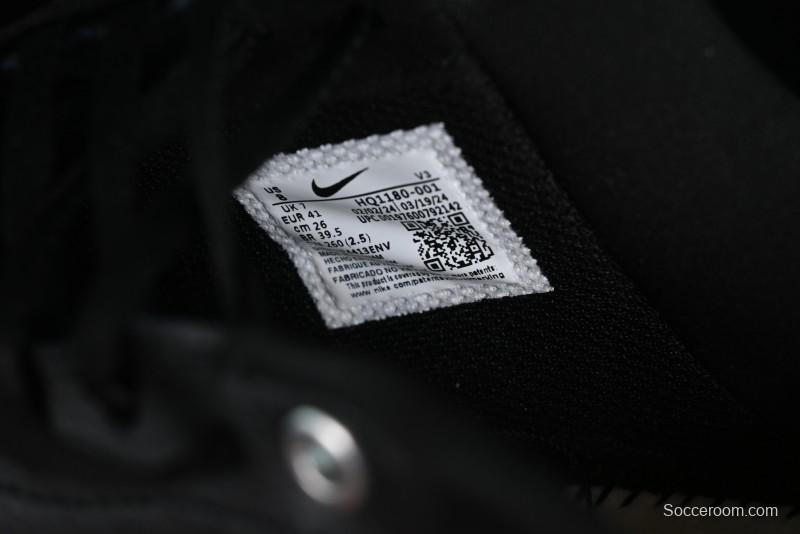 Nike Air Force 1 '07 Low Silver Swoosh Casual Sneakers - HQ1180-001