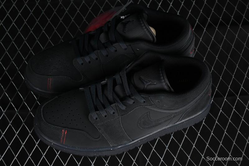 Nike Air Jordan 1 Low SE Craft "Dark Smoke Grey" Casual Sneakers - FD8635-001