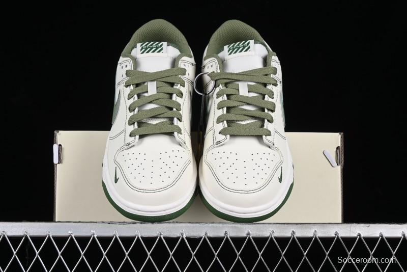 Nike SB Dunk Low OFF-WHITE Collaboration - Anniversary Premium Custom Low-Top Casual Sneakers DJ2024-002