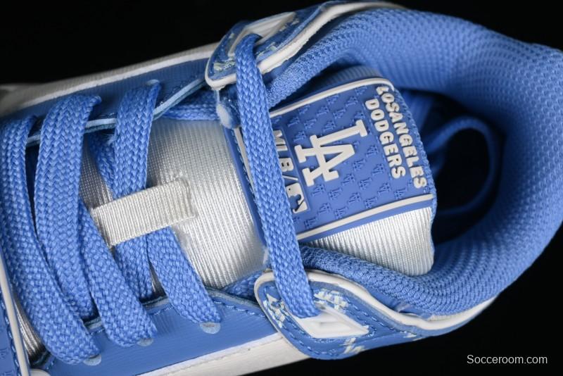 MLB NY Yankees Chunky Liner Lightweight Platform Sneakers with 6cm Height Increase - 3ASXLM13N07CBL