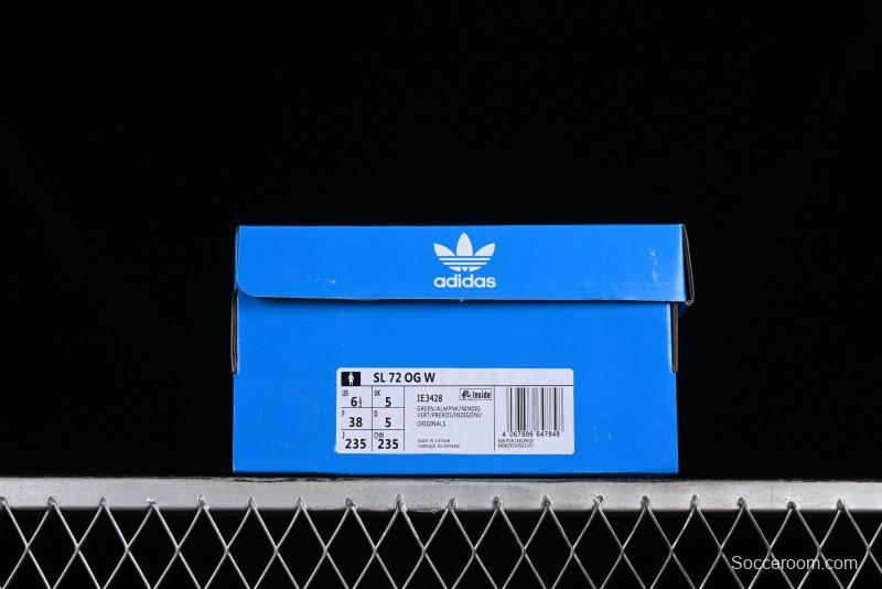 Adidas Originals SL 72 Retro Running Shoes with Ecotex Tongue and EVA Midsole - IE3428