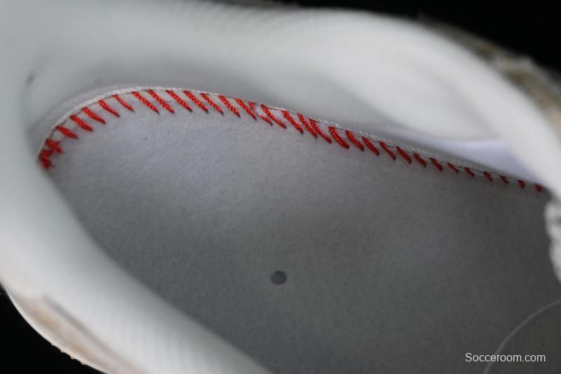 Nike Air Force 1 '07 Low V Collaboration - Khaki Mini Swoosh Low-Top Casual Sneakers - SJ2088-001