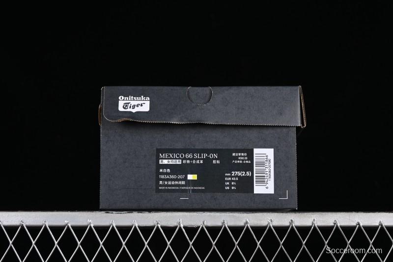 Onitsuka Tiger Mexico 66 Low-Top Canvas Casual Running Shoes - 1183A360-207