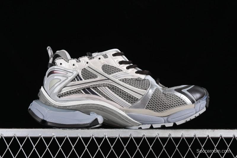 Balenciaga Runner Kith Four Color Retro Casual Sneakers - W3RMU2000