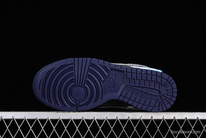 Nike Dunk Low Panda Prank Surf Fishing SB Strap Low-Top Casual Sneakers - FV8106-181