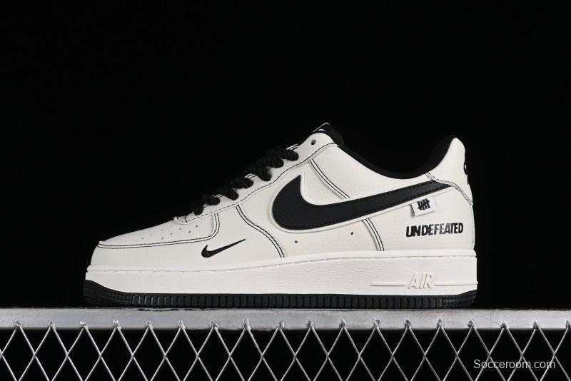 Nike Undefeated Air Force 1'07 Low Casual Sneakers with Custom Leather & Reflective Details - UT2023-201