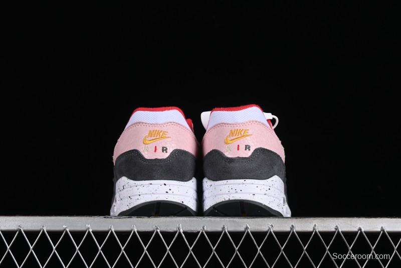 Nike Air Max 1 Retro Running Shoes with Half-Sole Air Cushion - FZ4133-640
