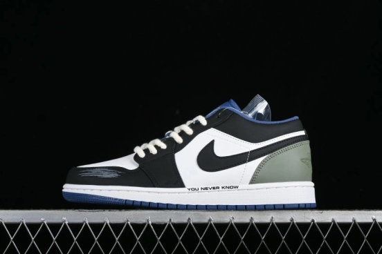 Nike Air Jordan 1 Low AJ1 Casual Lifestyle Sneakers - 553558-414