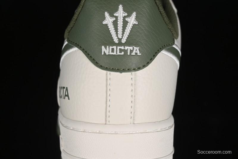 Nike Nocta x Nike Air Force 1 '07 Low Casual Sneakers in Beige Green - NO0224-027