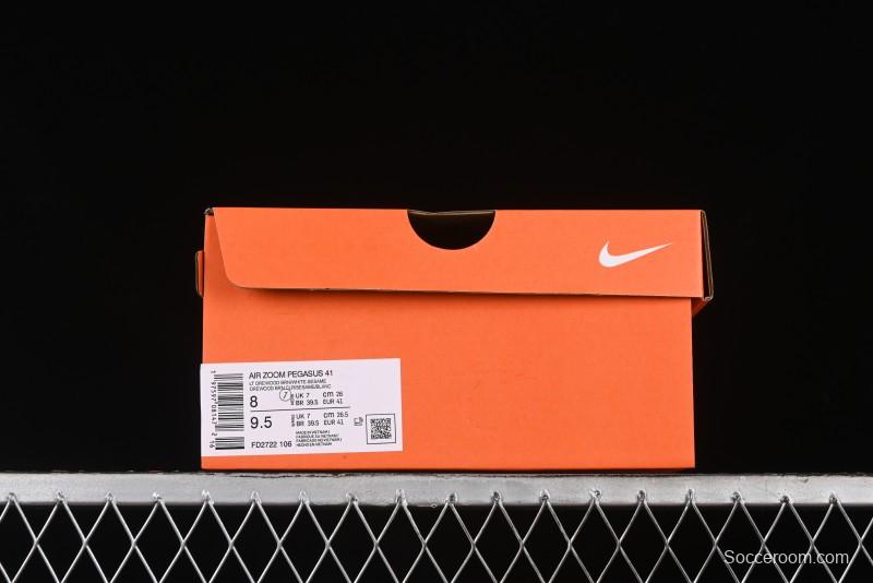 Nike Air Zoom Pegasus 41 Running Shoes with Breathable Mesh and Durable Design - FD2722-106