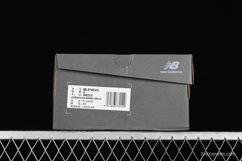 New Balance 574 Series Retro Casual Running Shoes - ML574EVG