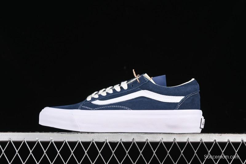 Vans Old Skool 36 LX Full Suede Retro Low-Top Canvas Vulcanized Sneakers - VN000CNGCIE
