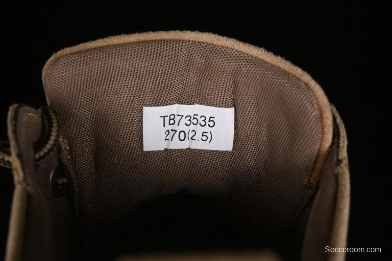 Timberland Low-Top Casual Shoes for Men - Italian Oil-Grained Leather with Anti-Slip Rubber Sole - TB73535SAND