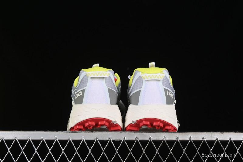 Hoka Mafate Three 2 Ultra-Lightweight Cushioned Trail Running Shoes - 1153931 WNN