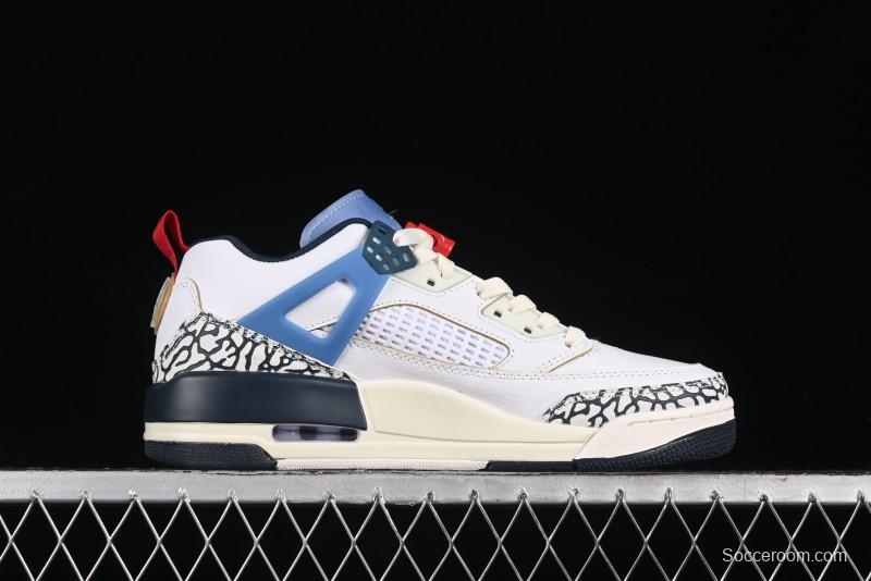 Nike Jordan Spizike Low AJ Hybrid Elements White Blue Culture Casual Sneakers - HM3712-164
