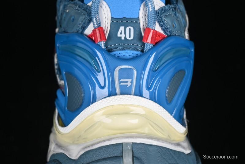 Balenciaga Runner Kith Four Color Retro Casual Shoes - WRNMT4896