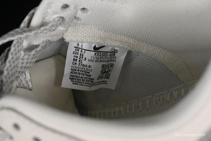 Nike SB Dunk Low Supreme The North Face Collaboration - Light Gray Reflective Swoosh Anniversary Custom Edition Low-Top Casual Skate Shoes - XX2025-628