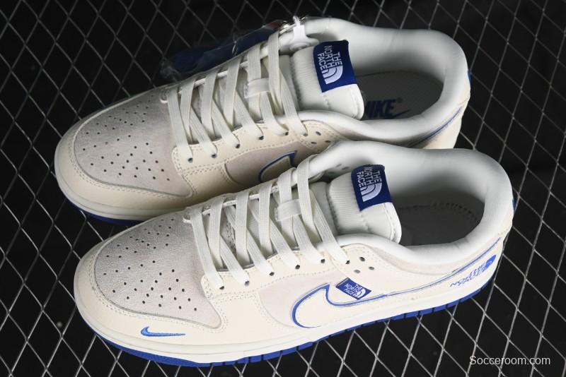 Nike SB Dunk Low The North Face Collaboration Anniversary Edition Custom Low-Top Casual Skate Shoes - KK1333-007