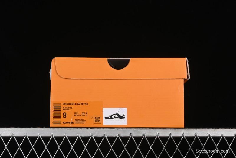 Nike SB Dunk Low LV Collaboration - Embossed White Black Print Anniversary High-End Custom Low-Top Casual Sneakers - DQ1098-361