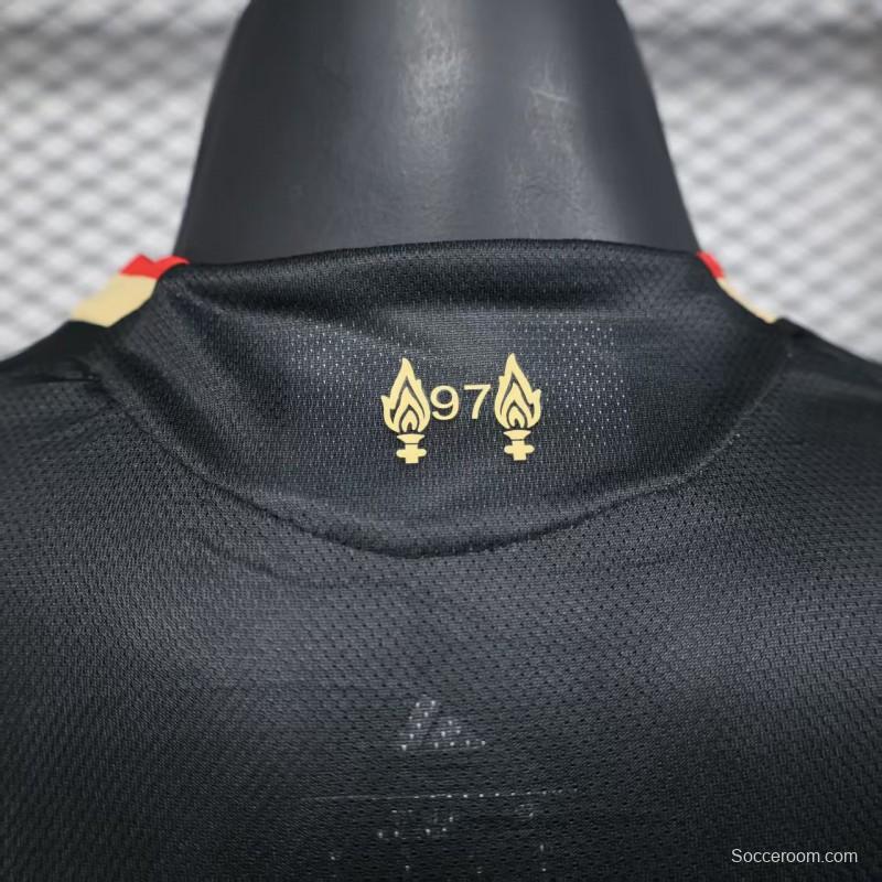 Player Version 25/26 Liverpool Third Black Jersey