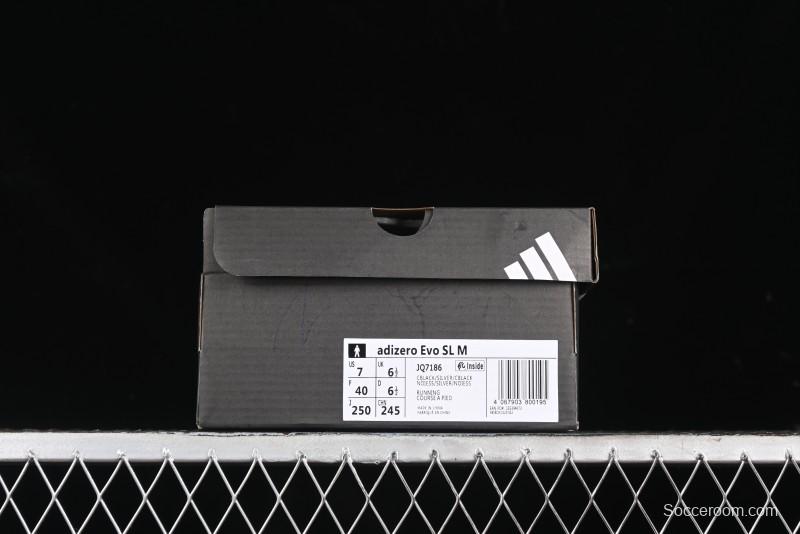 Adidas Adizero Evo SL Lightweight Breathable Cushioned Running Shoes - JQ7186