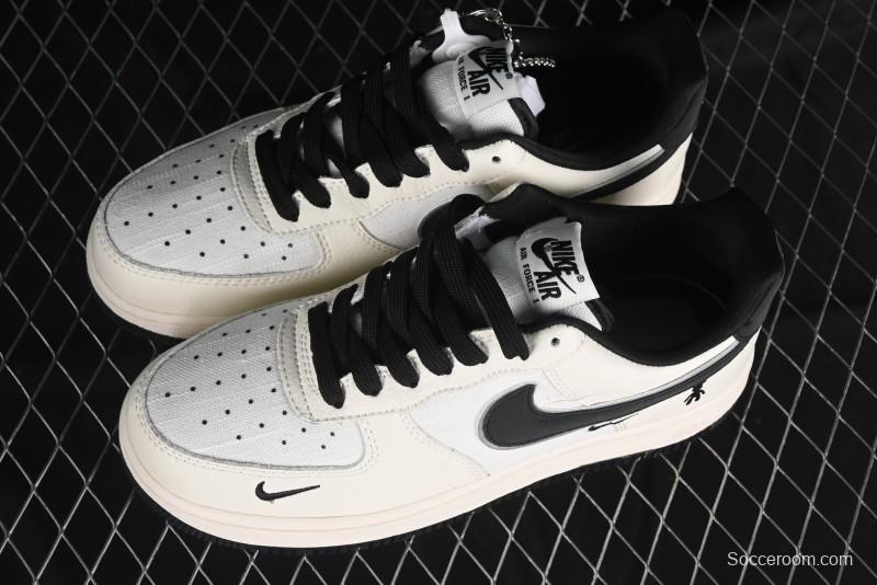 Nike Air Force 1 '07 Low Casual Sneakers with Violent Bear Collaboration - KK1988-006