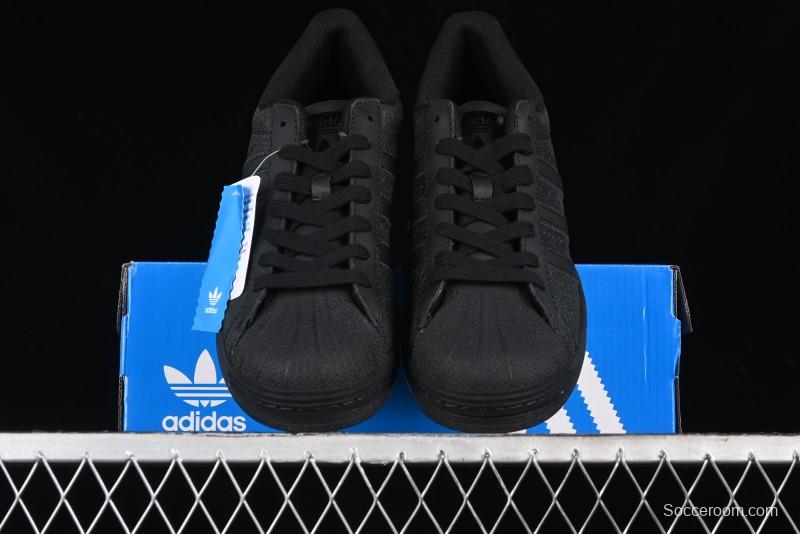 Adidas Superstar EG4961 Black Star Shell Toe Casual Sneakers - EG4961