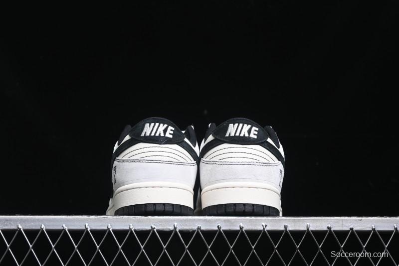 Nike SB Dunk Low OFF-WHITE Collaboration Anniversary High-End Custom Sneakers - YX5066-212