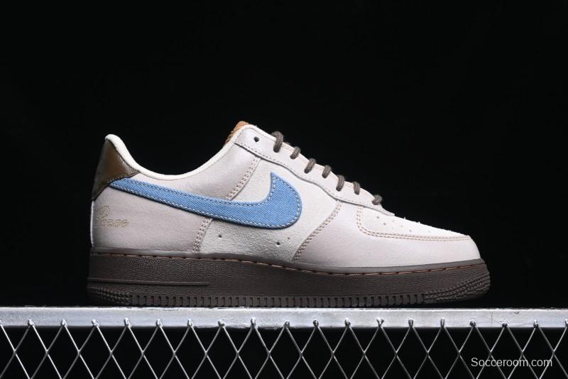 Nike Air Force 1 '07 Low Casual Sneakers with Full-Length Air Cushion - HQ3458-142