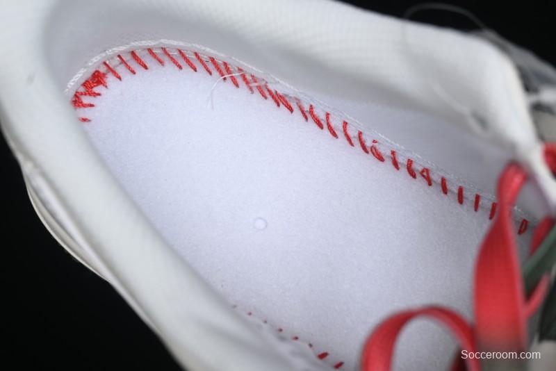 Nike Air Force 1 '07 Low The North Face Collaboration - Beige Red Green Color Block Low-Top Casual Sneakers - XZ6188-011