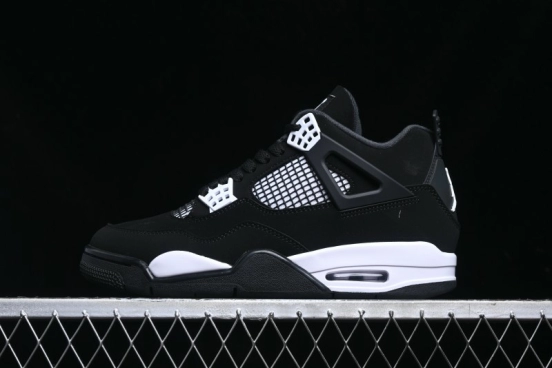 Nike Air Jordan 4 Retro White Thunder Basketball Shoes - FQ8138-001