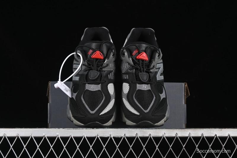 New Balance 9060 Series Hook and Loop Kids Sneakers - PV9060BLK