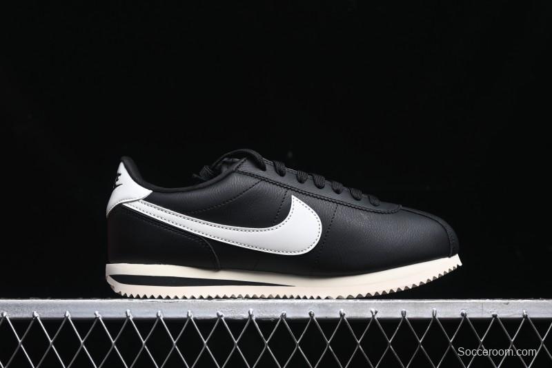 Nike Classic Cortez Leather Retro Running Shoes - FB6877-001