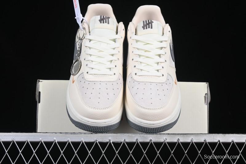 Nike Air Force 1 '07 Low UN Collaboration Beige Grey Metal Tag Casual Sneakers - DF0188-023
