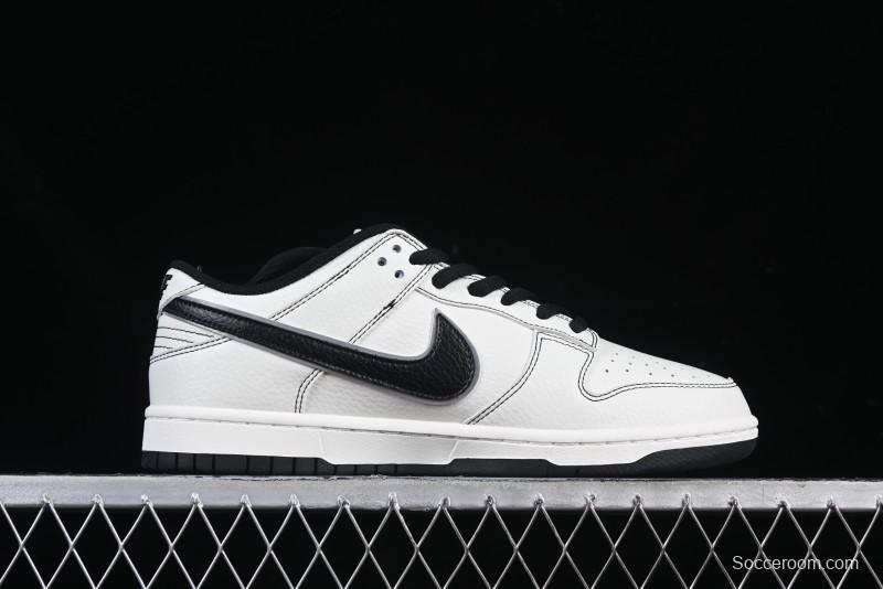Nike SB Dunk Low x Undefeated Anniversary High-End Custom Low-Top Casual Skate Shoes - UN1697-666
