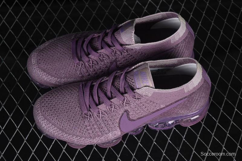 Nike Vapormax Flyknit Breathable Casual Running Shoes with Full-Length Air Cushion - 849557-500