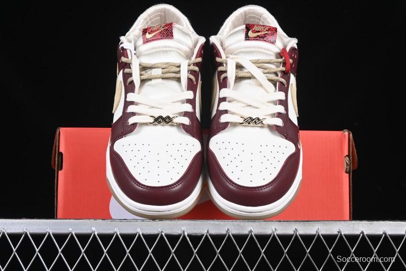 Nike Dunk Low "Year of the Snake" Limited Edition Low-Top Casual Sneakers - HV5991-171