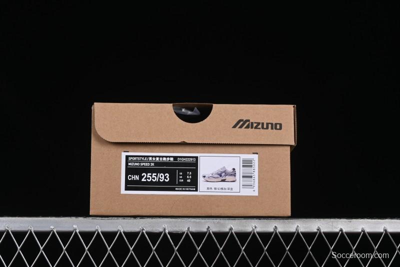 Mizuno Speed 2K Breathable Low-Cut Casual Running Shoes with Synthetic Leather - D1GH222913