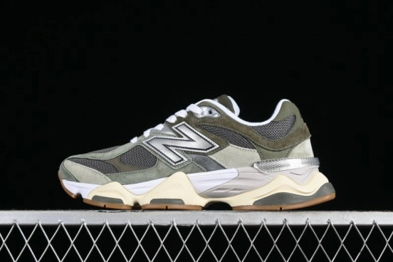 Joe Freshgoods x New Balance 9060 Retro Running Sneakers with ABZORB Cushioning - U9060FOC