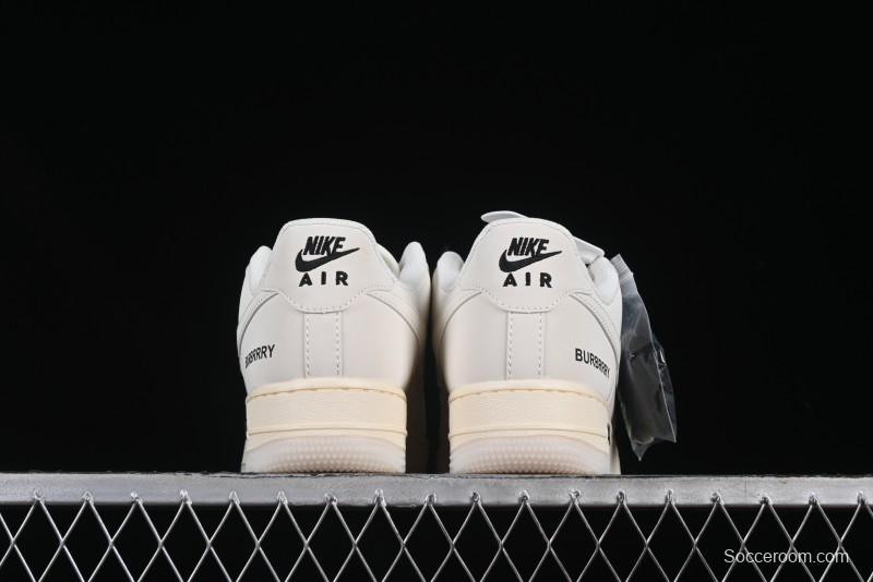 Nike Air Force 1 '07 Low Burberry Collaboration Off-White Crystal Low-Top Casual Sneakers - BB8588-226