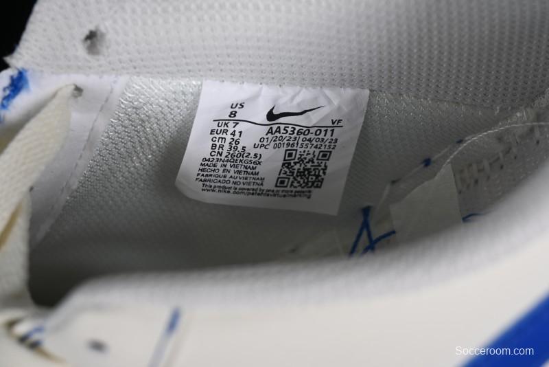 Nike Vlone x Air Force 1 '07 Low Collaboration Light Blue Casual Sneakers - AA5360-011